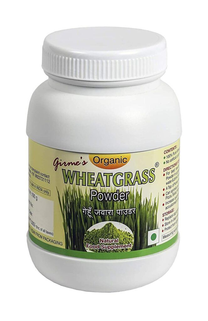 Girme’s Wheatgrass Powder – 100g x 1 single bottle