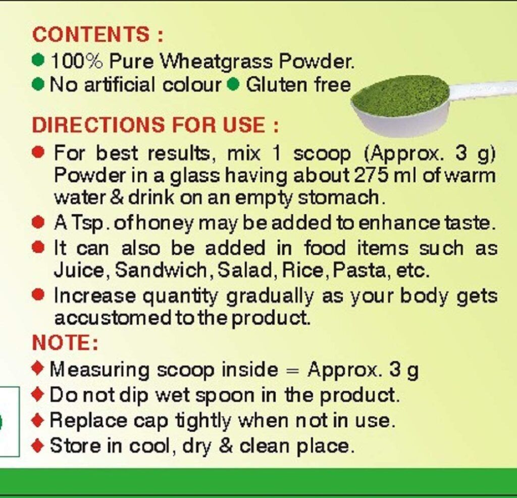 Girme's Wheatgrass Powder (100g) - Pack of 4