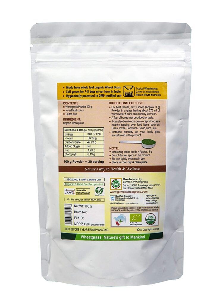 Girme's Wheatgrass Powder